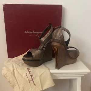 Salvatore Ferragamo High Heeled Platforms